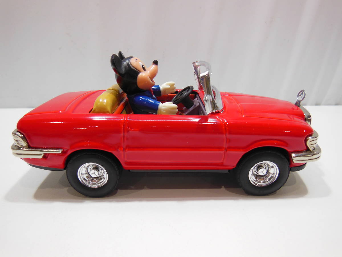 ☆美品☆#35494 ミッキーマウス ベンツオープンカー 増田屋 レトロ