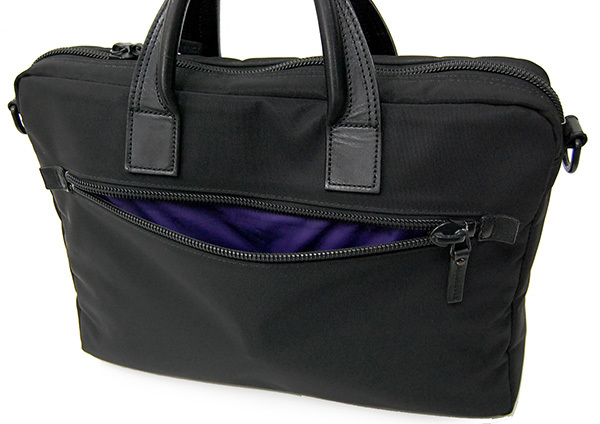 ポールスミス Paul Smith 牛革レザー x ナイロン 2WAY ビジネスバッグ