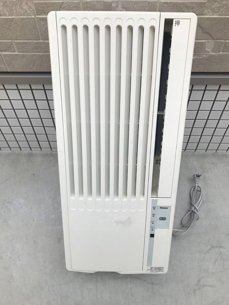 Haier ウインドエアコン JA-16J 本体、動作品 2018年製 Haier 
