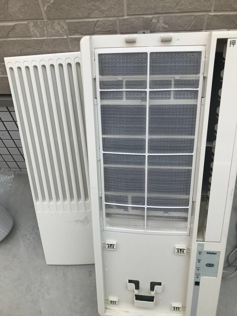 Haier ウインドエアコン JA-16J 本体、動作品 2018年製 Haier 