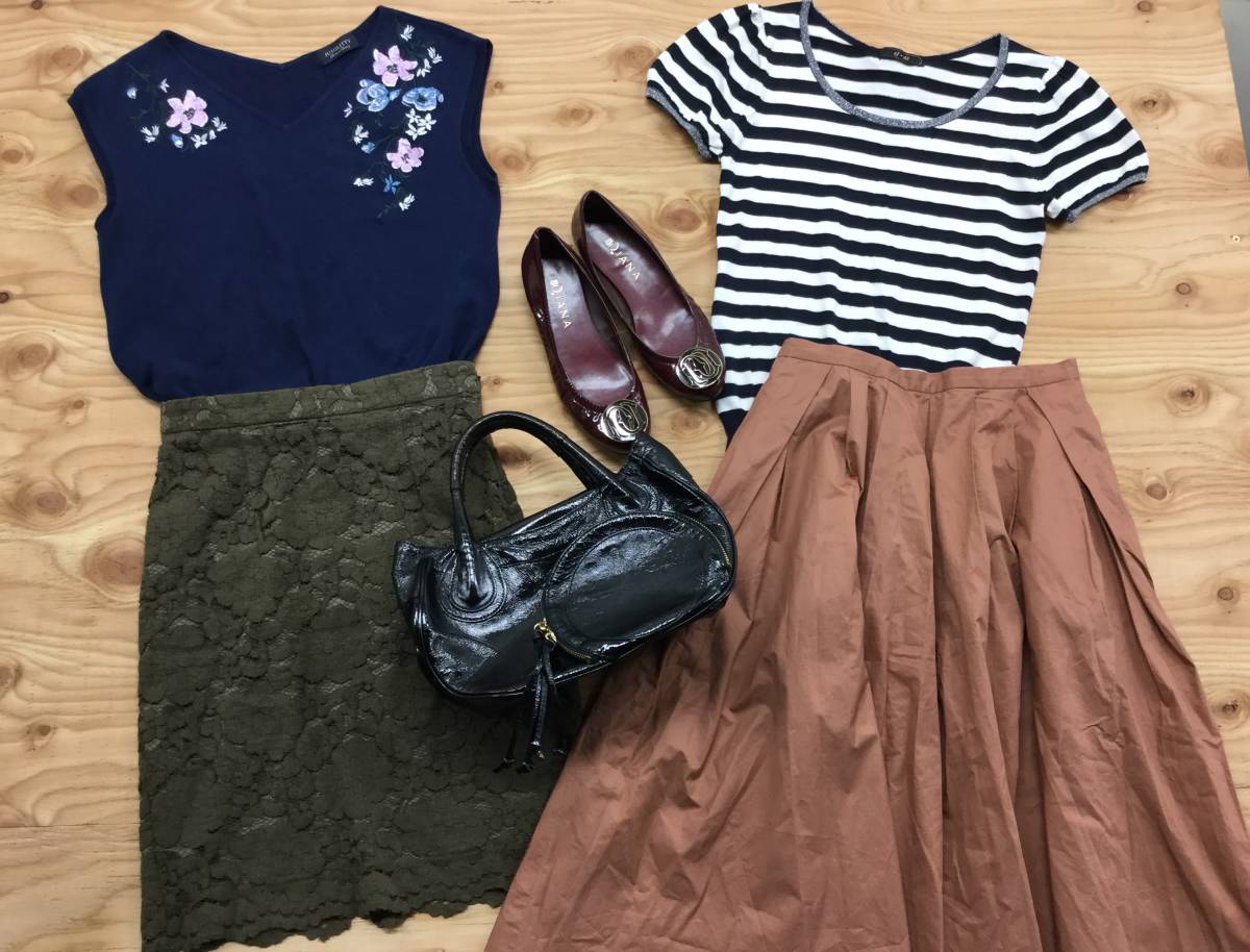 【赤字超特価，限定SALE】 M184-0703 31点まとめ ef-de PROPORTION CROLLA MICHELKLEIN ROPE JUSGLITTY など百貨店系ブランド多数(レディースファッション)｜売買されたオークション情報、yahooの商品情報をアーカイブ公開 - オークファ その他