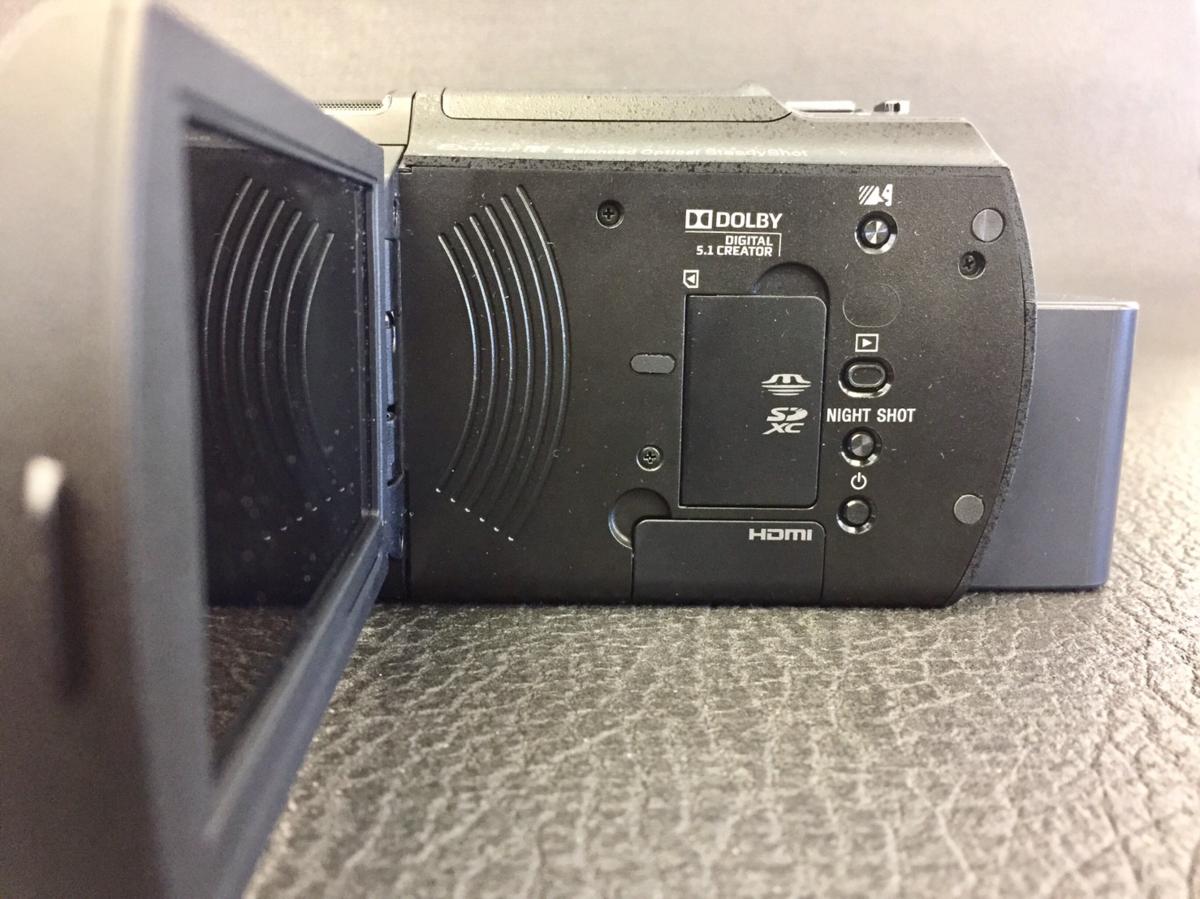 動作不明/ジャンク扱い【SONY FDR-AX30】ソニー4K動画ハンディカム