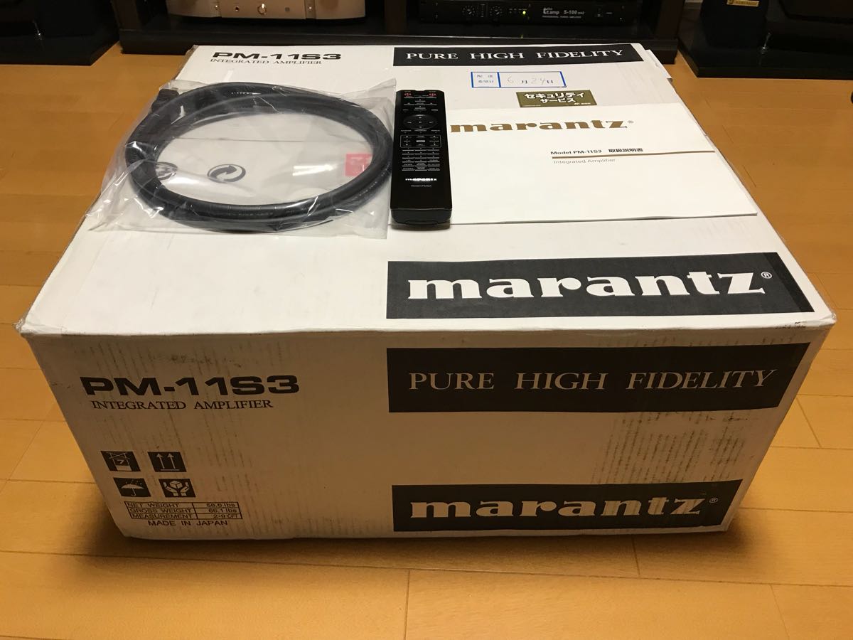 PM-11S3 プリメインアンプ Marantz マランツ □□良品marantz 元箱付 
