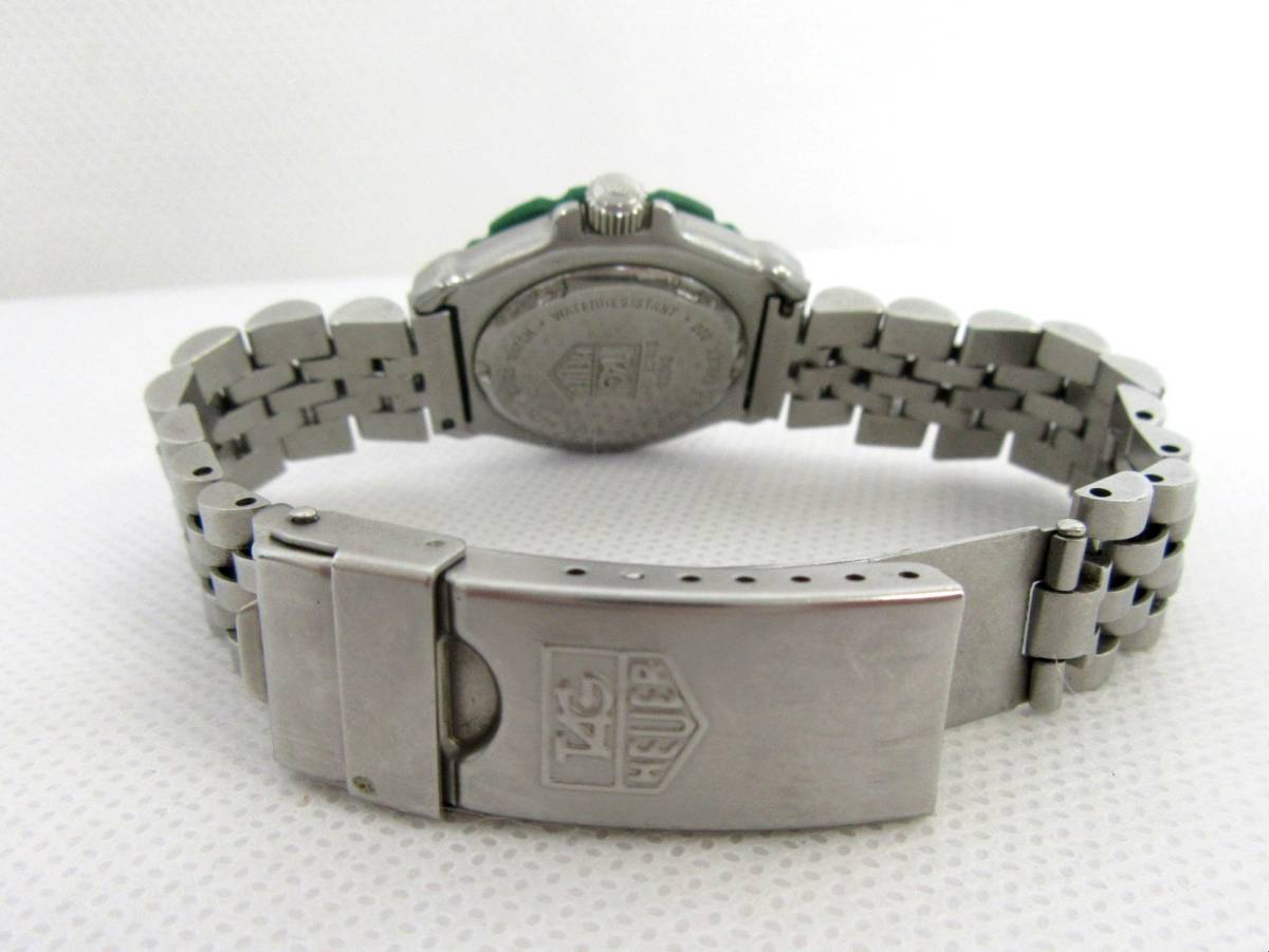 ウォッチ TAG HEUER タグホイヤー 372-508 シルバー ラウンド グリーン 