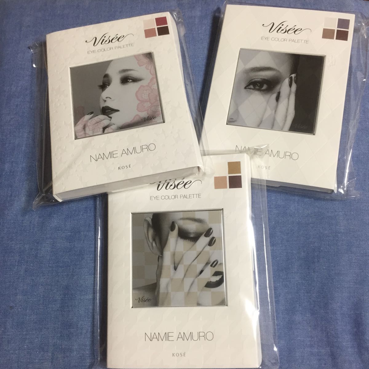 ヴィセ 未開封 安室奈美恵ヴィセアイカラー 3点セット 安室奈美恵限定