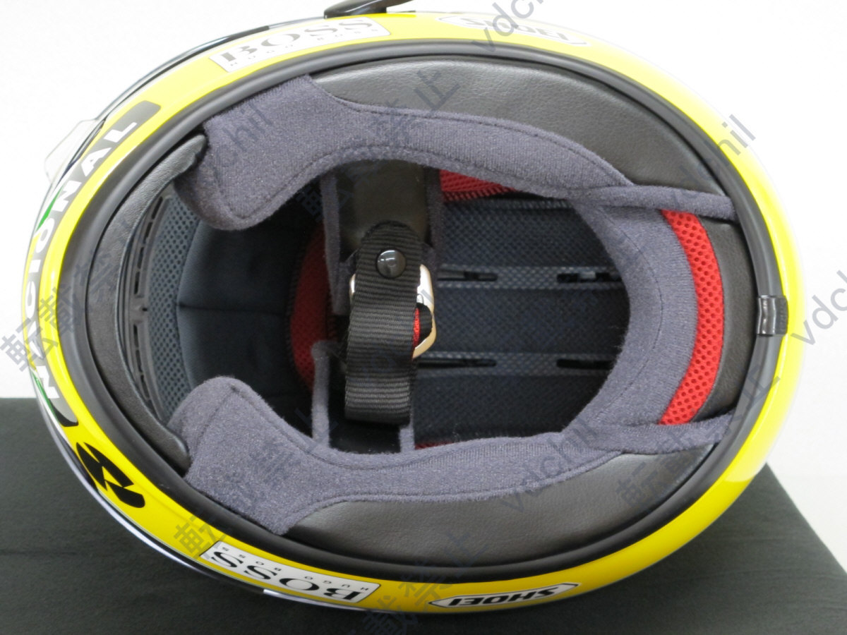 アイルトン・セナ レプリカヘルメット 92年仕様 SHOEI Z-6 Mサイズ(M