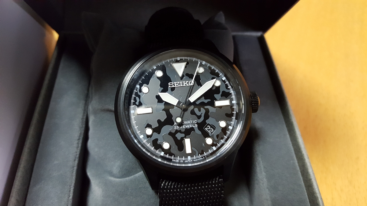 レア SEIKO nano-universe 300本限定 scve043 セイコー ミリタリー 