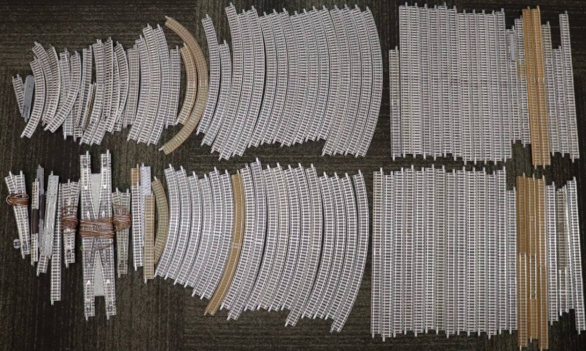 ジャンク）TOMIX トミックス Nゲージ 線路まとめて レール 130本以上