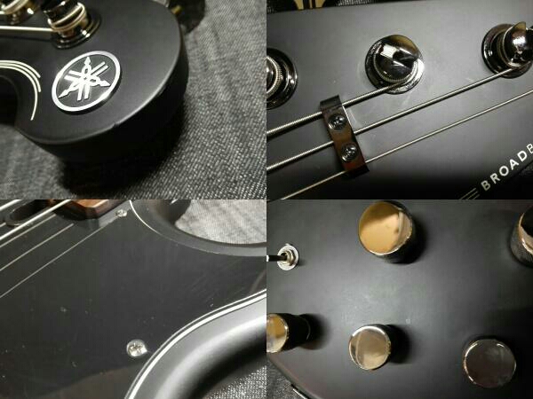 BB734A Bass Guitar マットトランスルーセントブラック MTBL Zoo ベース ヤマハ BROAD BASS BB734A
