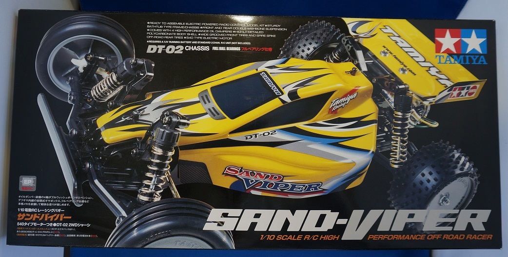 タミヤ 1/10 サンドバイパー ボディ塗装済