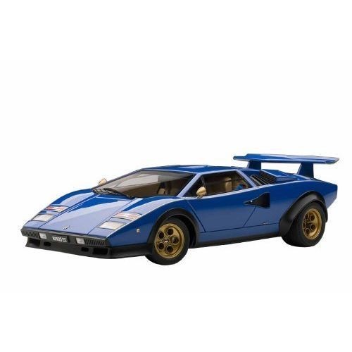 オートアート AUTOart 1/18 ランボルギーニ カウンタック ウォルター・ウルフ (ブルー) 74652