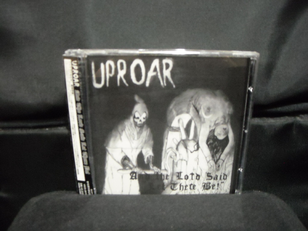 送料無料，人気SALE 国内盤CD/UPROAR/アップロアー/AND THE LOAD SAID LET THERE BE /80年代UKハードコアパンクHARDCORE PUNK(一般)｜売買されたオークション情報、yahooの商品情報をアーカイブ公開 - オークファン 一般