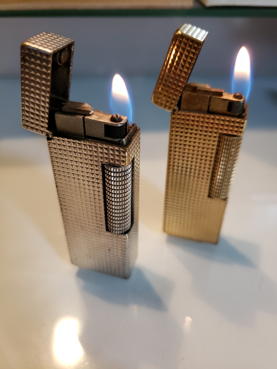 ダンヒル 着火OK - ゴールド オイルライター シルバー dunhill ガス 