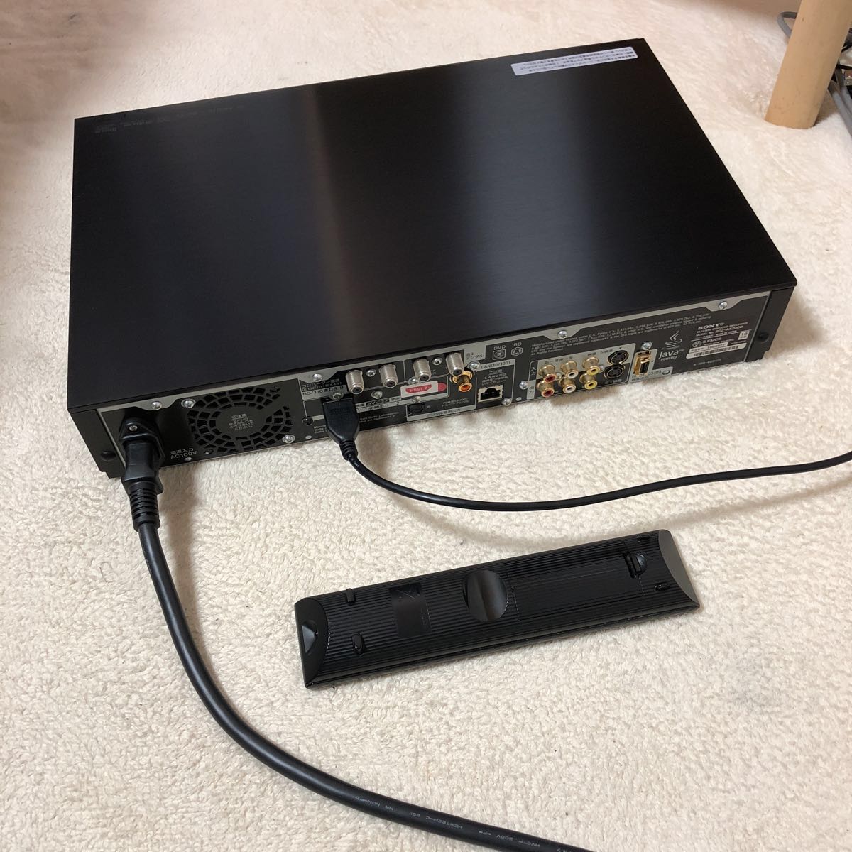 BDレコーダー SONY BDZ-AX2000 リモコン 2番組同時録画 2TB 楽天市場