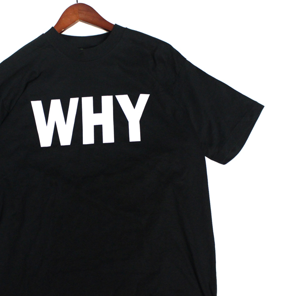 激レア! ビンテージ 90s PLASTIC ONO BAND プラスティックオノバンド オノヨーコ WHY NOT ロゴ Tシャツ ブラック ホワイト 黒 白 L メンズ