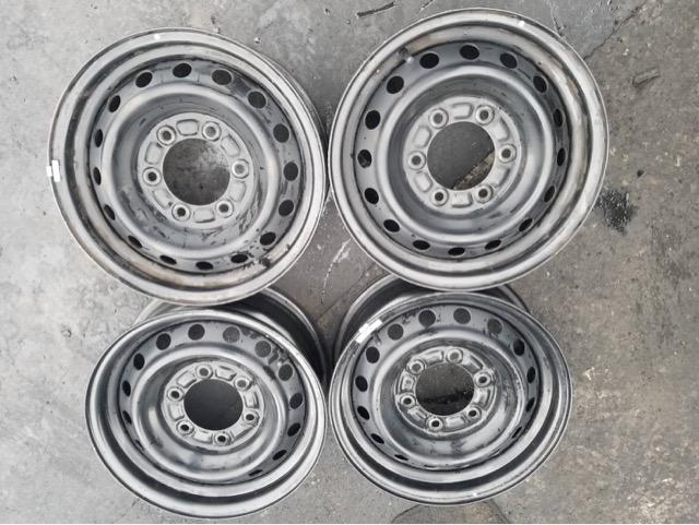 200系 ハイエース 純正 スチールホイール 鉄ホイール 4本セット 中古品