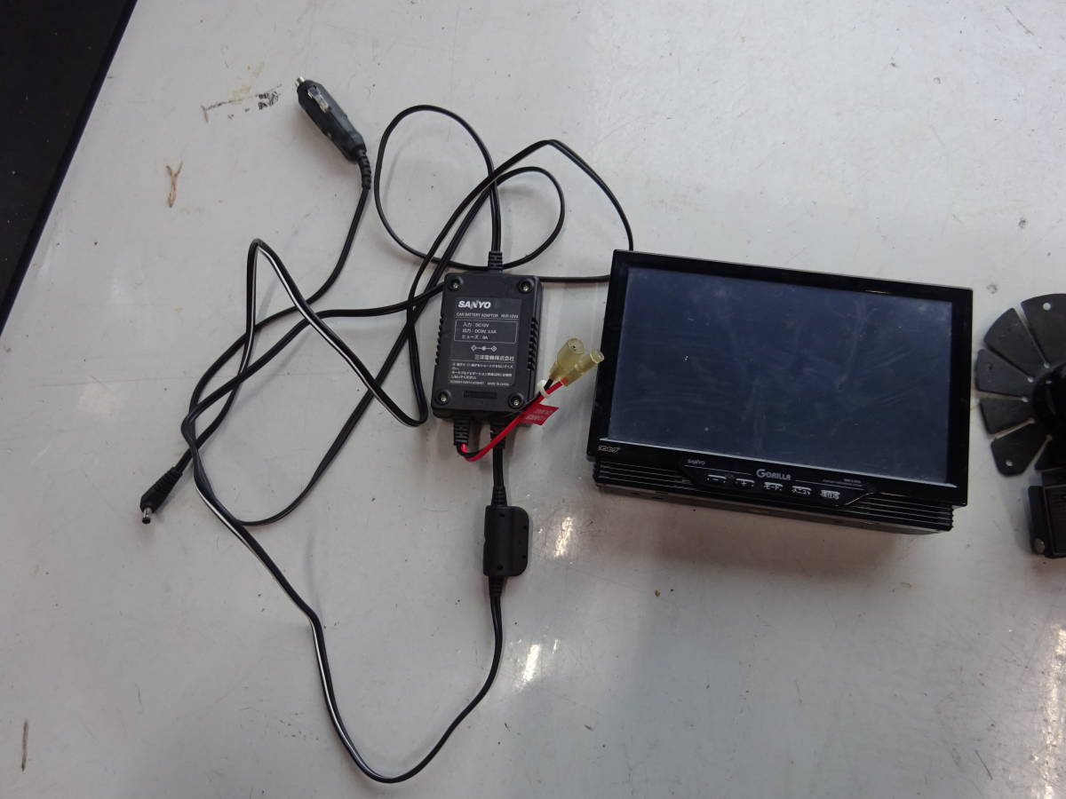 SANYO サンヨー GORILA ゴリラ NV-HD831DT ポータブルナビゲーション