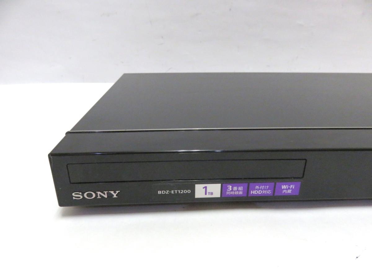 14年製!ソニー SONY BDZ-ET1200 [ブルーレイディスクレコーダー HDD1