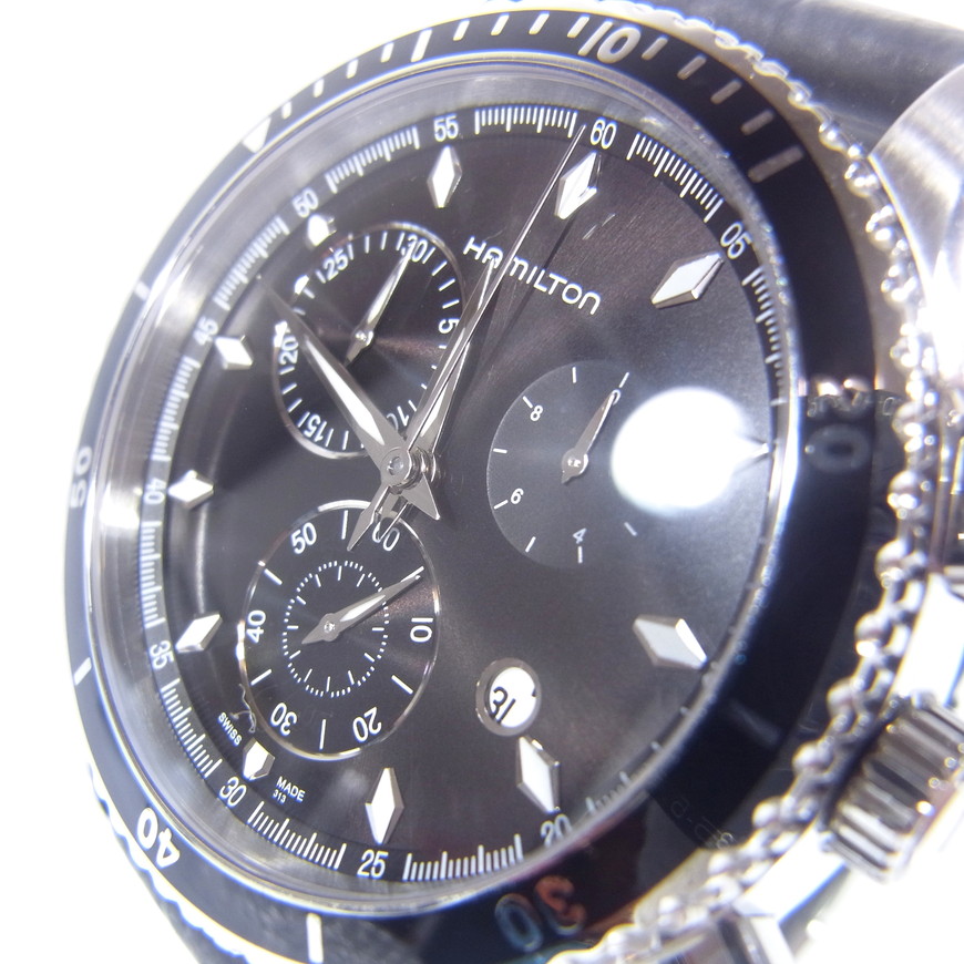 ハミルトン HAMILTON H375120 ジャズマスター シービュー クロノグラフ 