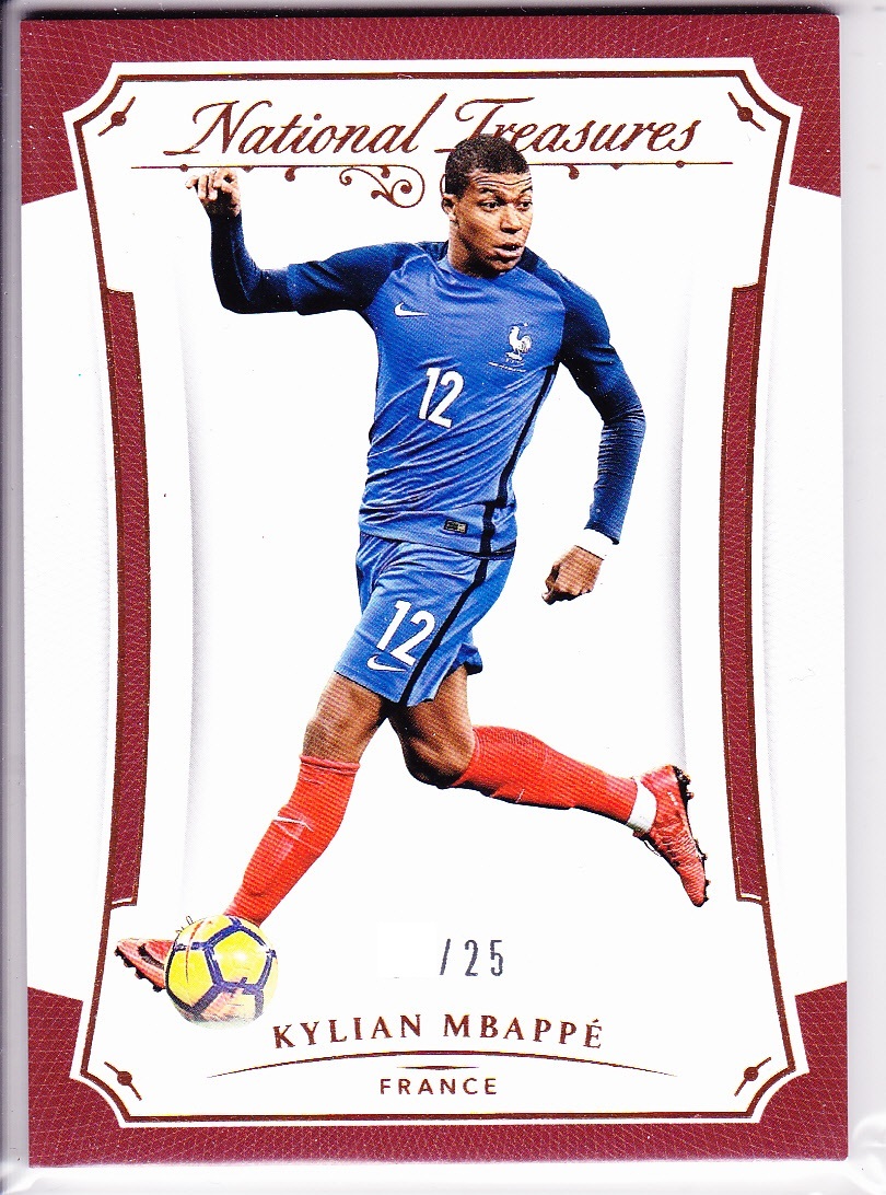 エムバペ　フランス代表　2018 2018 PANINI National Treasures Soccer KYLIAN MBAPPE /25 エムバペ