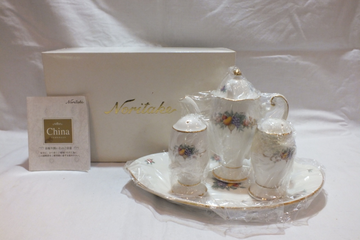 オールドノリタケ アンティーク ソルト・ペッパー入れ 工芸品 ホビー