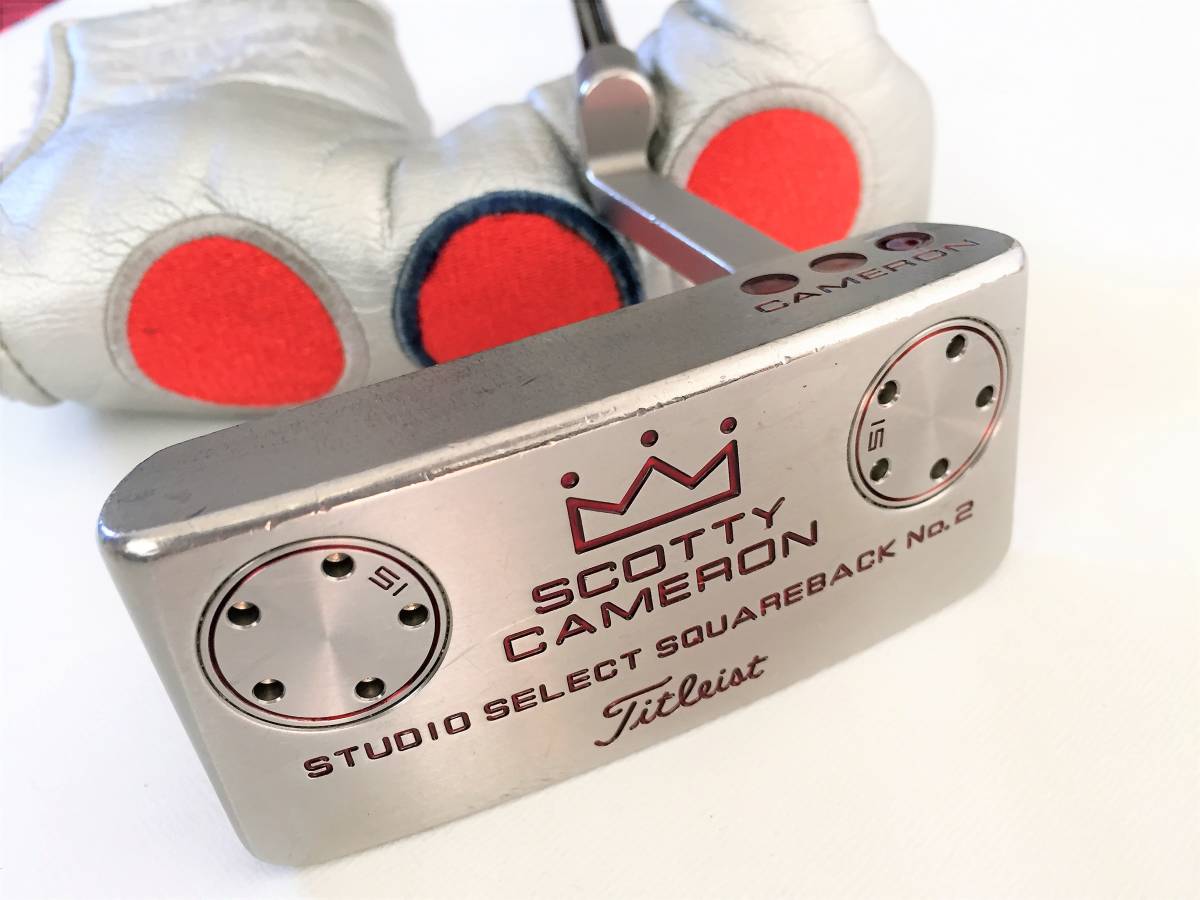 HOT，限定SALE スコッティキャメロン スタジオセレクト スクエアバック NO.2 パター 34インチ STUDIO SELECT SQUAREBACK 拡大画像あり(スコッティ・キャメロン)｜売買されたオークション情報、yahooの商品情報をア 男性右きき用
