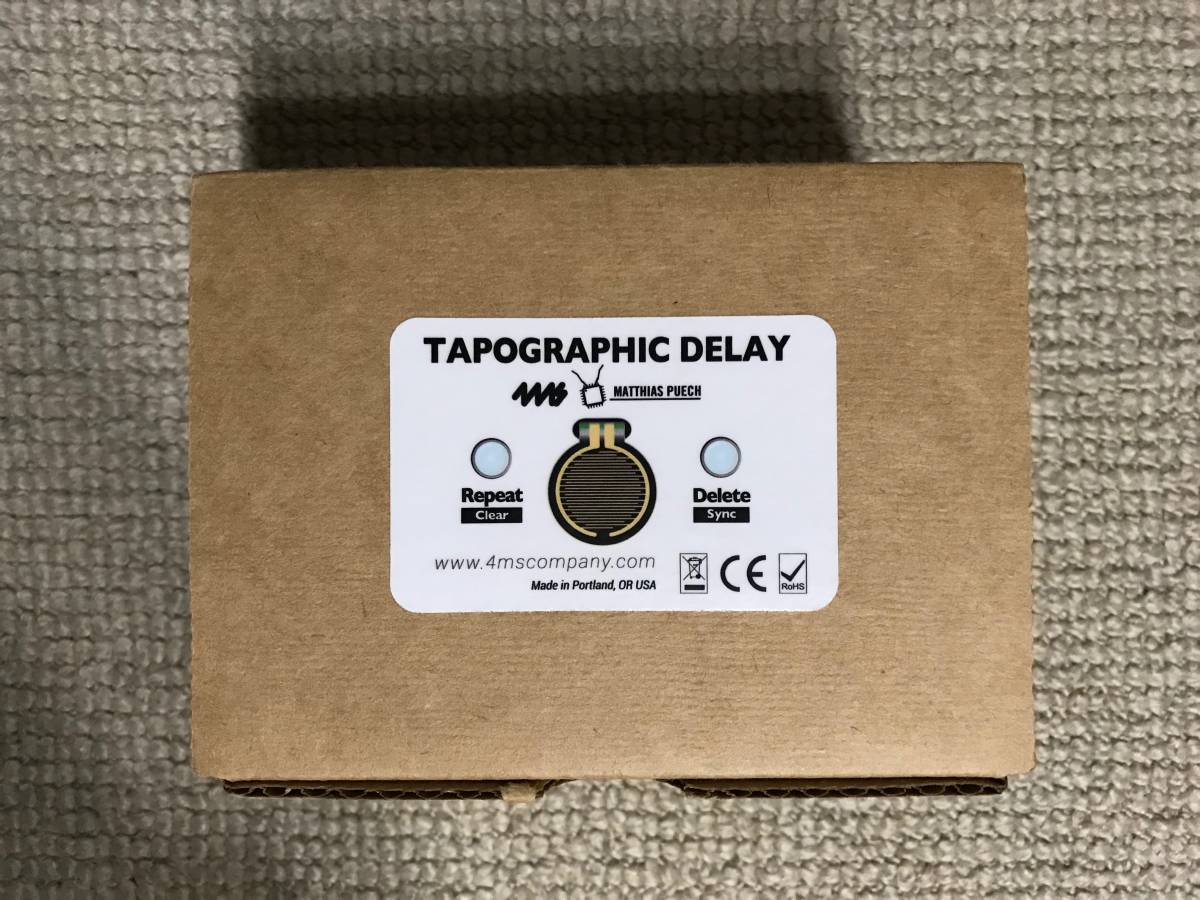 Tapographic 【中古美品】4ms Tapographic Delay (TAPO Tapographic 【中古美品】4ms Tapographic Delay (TAPO