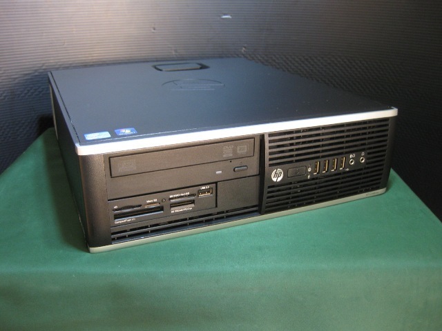 管N592【HP】Compaq Elite 8300 SFF ★i7-3.4/HDDなし/4G/BIOS可能_1