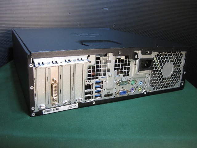 管N592【HP】Compaq Elite 8300 SFF ★i7-3.4/HDDなし/4G/BIOS可能_3