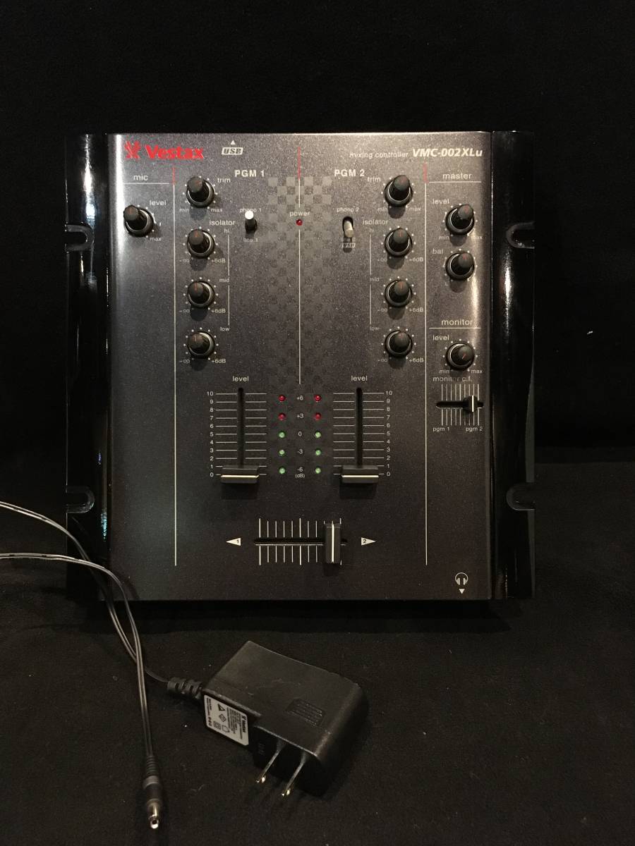 VESTAX VMC-002XLu TUB-1 付き オーディオインターフェイス内蔵 VESTAX VMC-002XLu TUB-1 付き オーディオインターフェイス内蔵