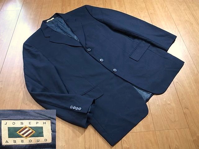 格安 USA製 JOSEPH ABBOUD 春夏 紺 ３つ釦 ジャケット ブレザー 41R XL相当(XLサイズ以上)｜売買されたオークション情報、yahooの商品情報をアーカイブ公開 - オークファン XLサイズ以上