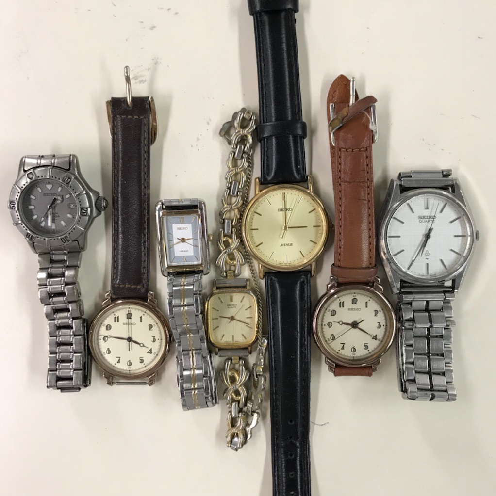1円スタート【腕時計まとめ】SEIKO CITIZEN CASIO SWATCH 他多メーカー