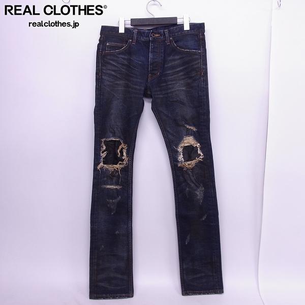 BACKLASH/バックラッシュ ストレッチクラッシュデニムパンツ 1483-01C 