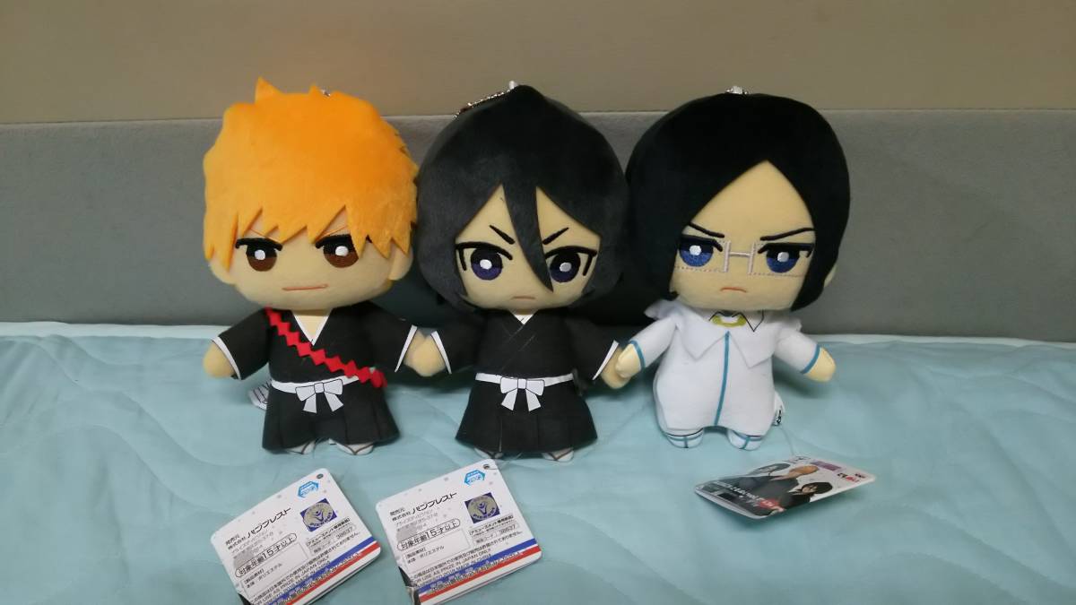 BLEACH ともぬい vol.1 全3種 黒崎一護 朽木ルキア 石田雨竜 セガ限定