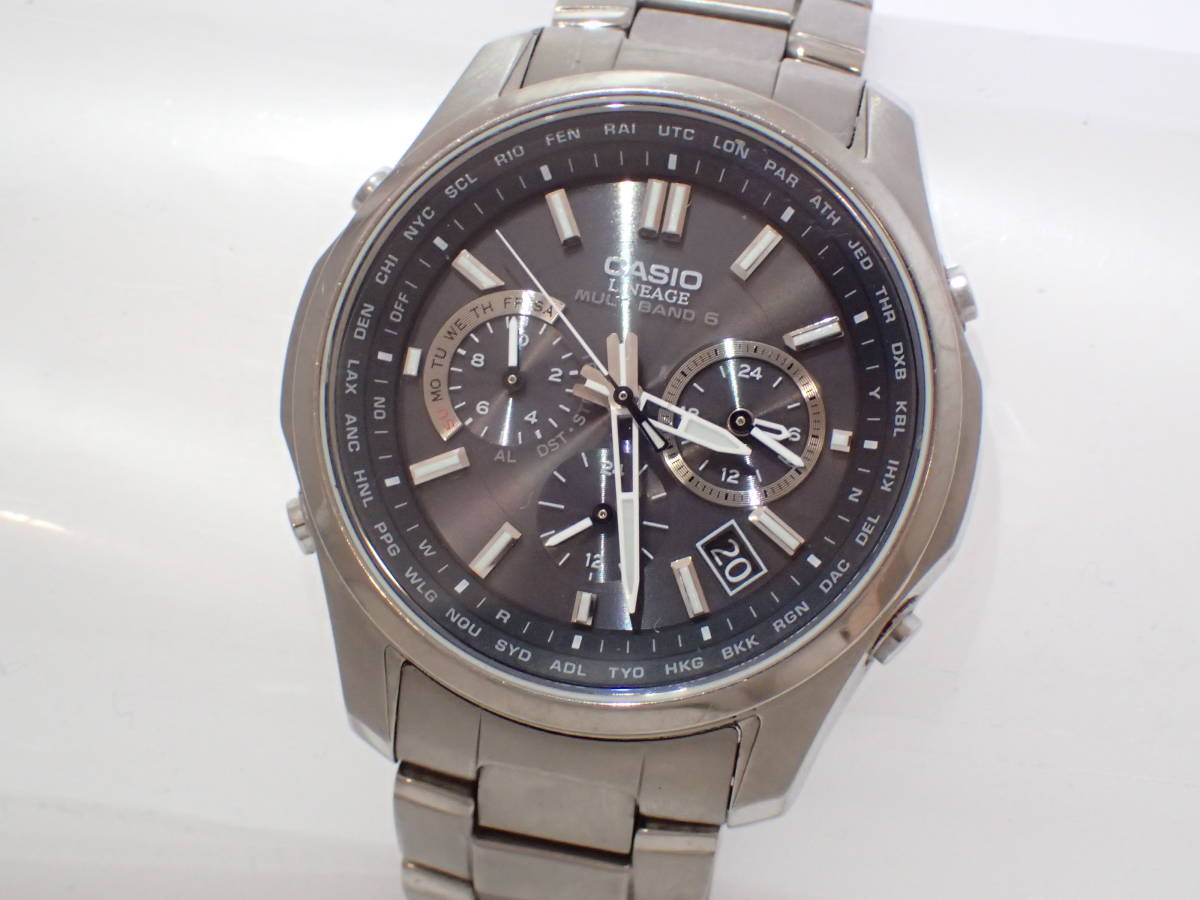 CASIO リニエージ LINEAGE 腕時計 カシオ | ソーラー 電波ソーラー 