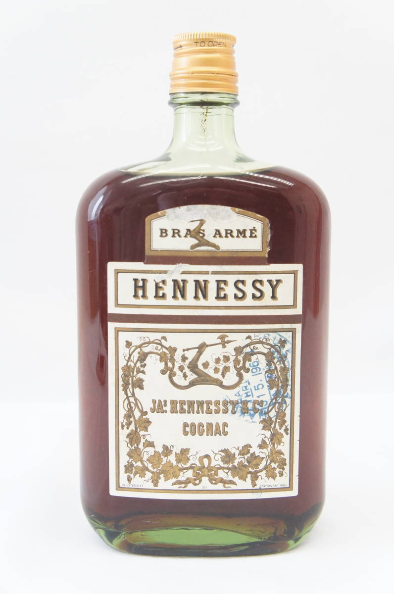 未開栓　Hennessy　Bras ARME ヘネシー　ブラスアーム　ブランデー ブランデー ヘネシー 700ml : ブラスアーム - 重量 BRAS HENNESSY 食品