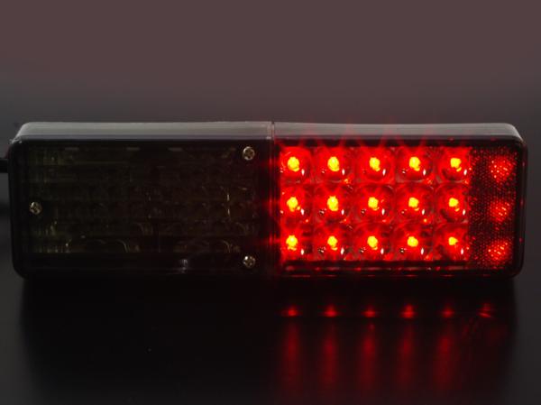 ジムニー JA11 JA12 社外バンパー用 スモークLEDテール 左右