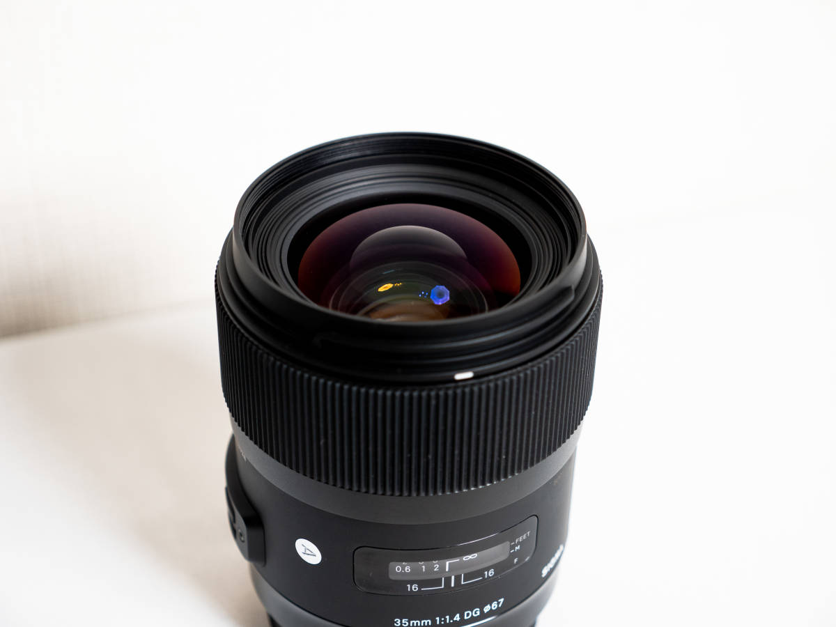 SIGMA 35mm 1.4 DG ART CANON EF マウント　キャノン　シグマ