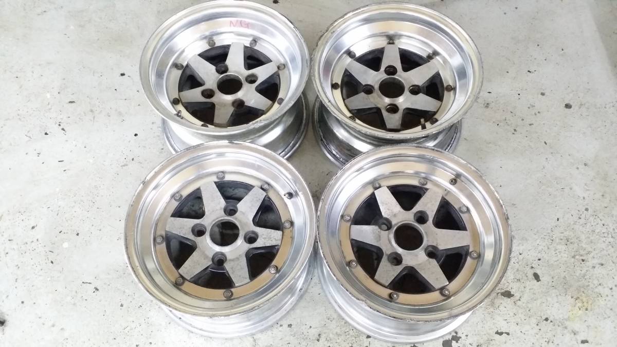 当時物【ロンシャン】SSR XR4 スピードスター 1本のみ 送料込 当時物 ロンシャン SSR XR4 スピードスター 7.5J 6.5J 14インチ 114.3