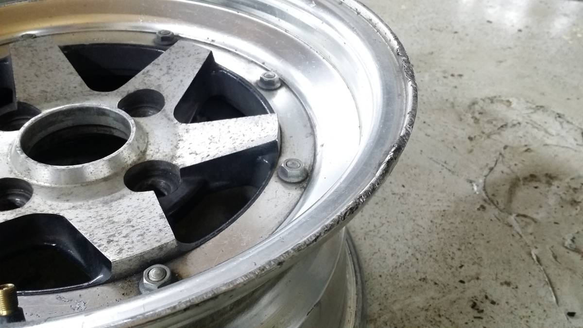 当時物 ロンシャン SSR XR4 スピードスター 7.5J 6.5J 14インチ 114.3