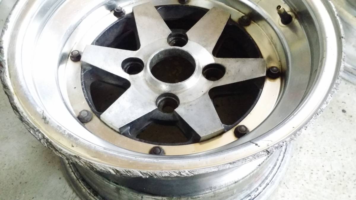 当時物 ロンシャン SSR XR4 スピードスター 7.5J 6.5J 14インチ 114.3