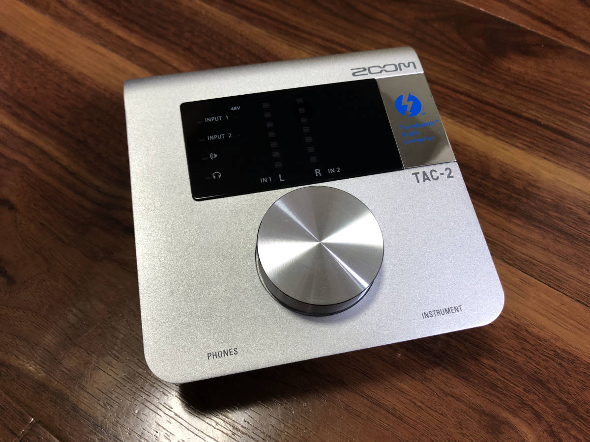 ZOOM Thunderbolt TAC-2 Audio オーディオインターフェース TAC-8 Zoom 