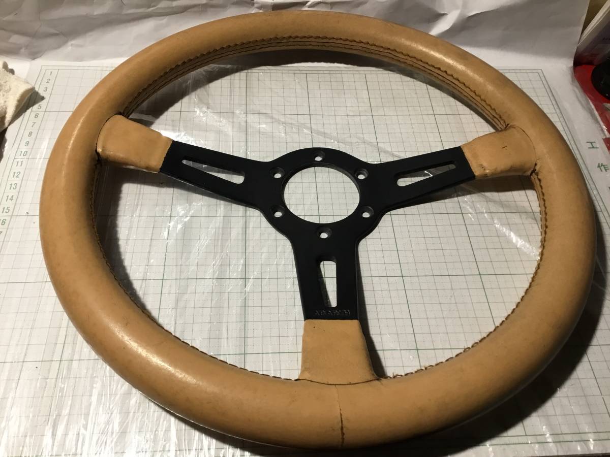 アバルト 35cmパイ ステアリング ハンドル ABARTH アバルト ウッド