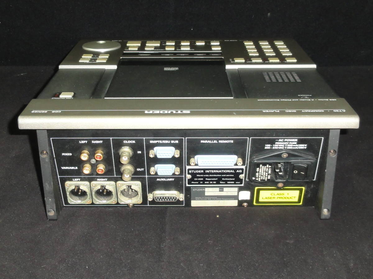 A730 STUDER スチューダー 高価買取・販売 中古オーディオ 木枠付き STUDER 　A730 ジャンク品