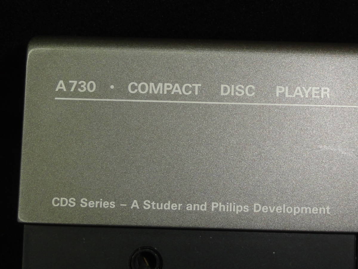 A730 STUDER スチューダー 高価買取・販売 中古オーディオ 木枠付き STUDER 　A730 ジャンク品