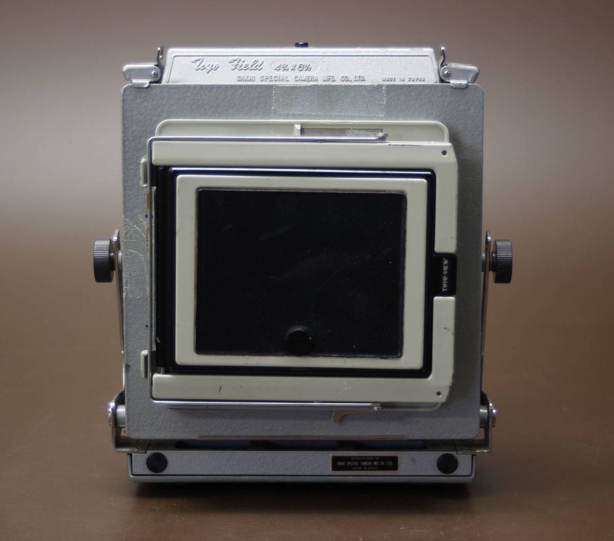 Toyo Field 4 3/4 × 6 1/2（SAKAI SPECIAL C Toyo field 4 3/4 × 6 1/2 SAKAI SPECIAL CAMERA 大判カメラ