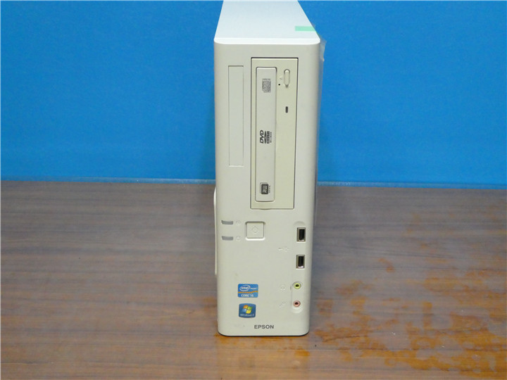 【EPSON　AT991E　COREi5　3470　　4GB　500GB　　DVD-RW デスクトップ　Windows10＆Office2016搭載　良品