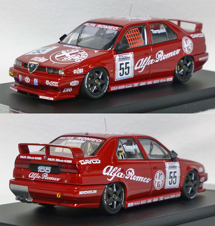 アルファロメオ 155 TS（No.55）1994BTTC シルバーストーン 品番8124