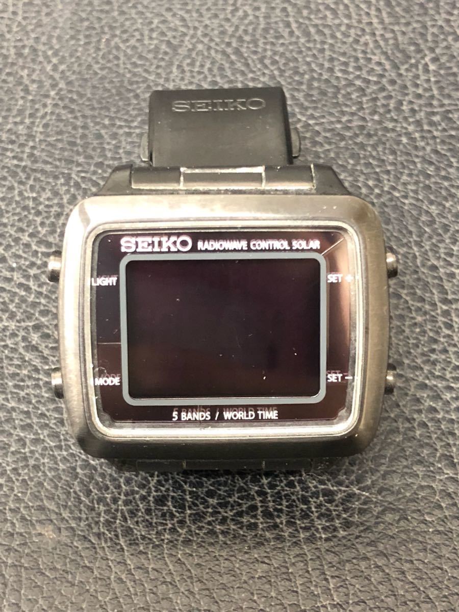 ジャンク扱い 停止品 SEIKO セイコー S760-0AB0 腕時計 radiowave