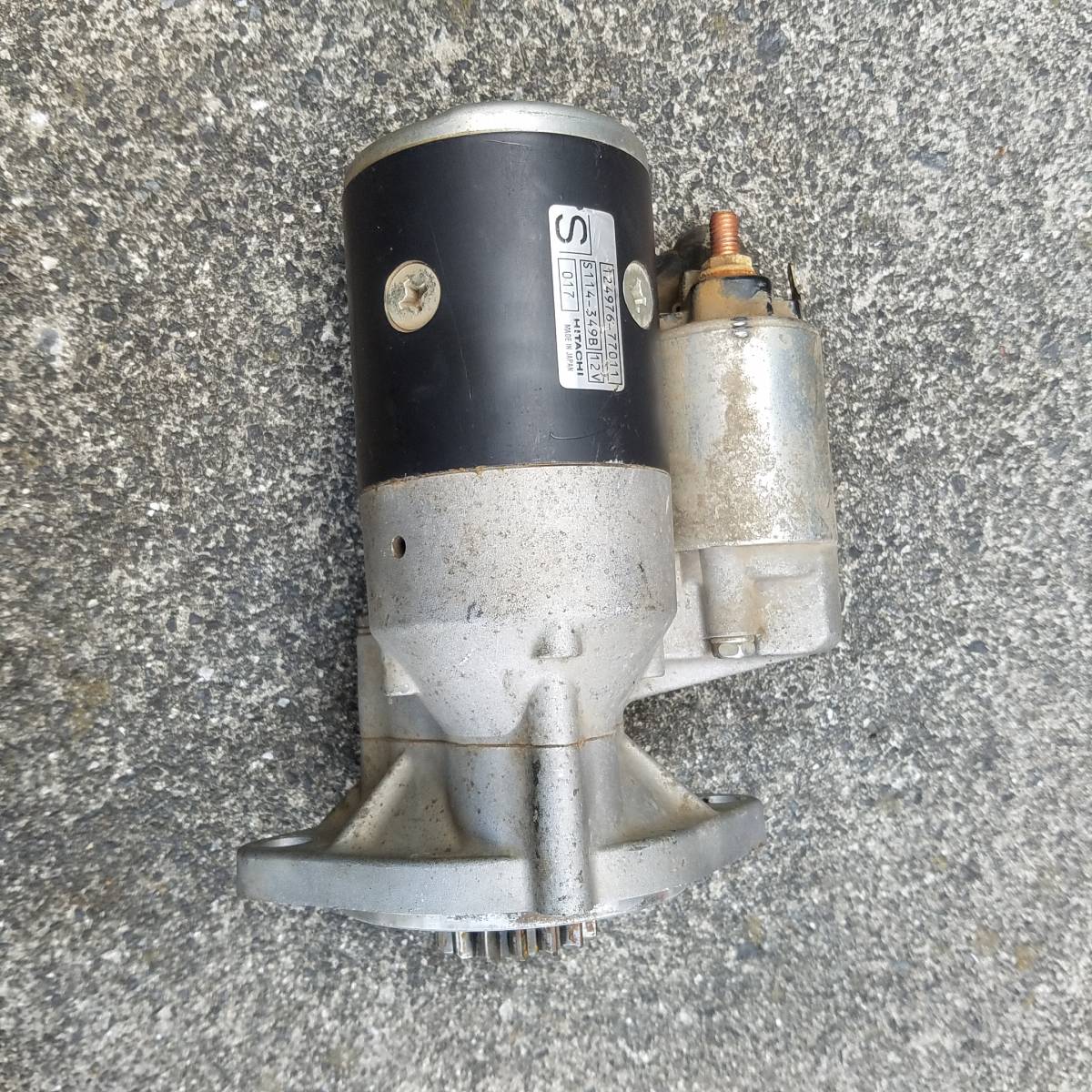ヤンマー VIO30-1用 セルモーター 中古品 ユンボ 建機 重機 バックホー